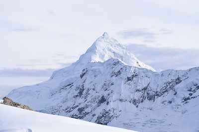 Vue du massif du Tocllaraju - Pérou