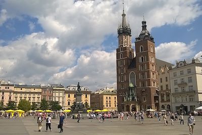 Place Mariacki - Cracovie - Pologne