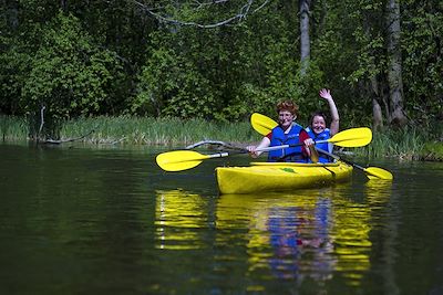 Kayak - Rivière Slupia - Kachoubie - Pologne