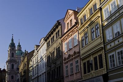 Facades de maisons - Prague - République tchèque