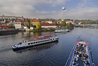 La rivière Vltava - Prague - Sudètes - République tchèque