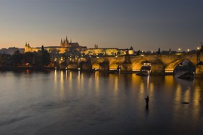 Le pont Charles - Prague - Sudètes - République tchèque