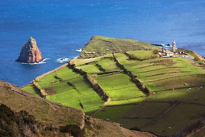 Pointe de l'île de Graciosa - Açores - Portugal