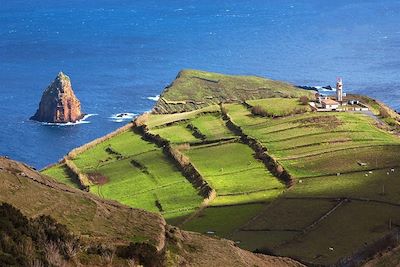 © OT Açores - Pointe de l'île de Graciosa - Açores - Portugal Pointe de l'île de Graciosa - Açores - Portugal