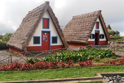 Maisons traditionnelles de Madère - Portugal