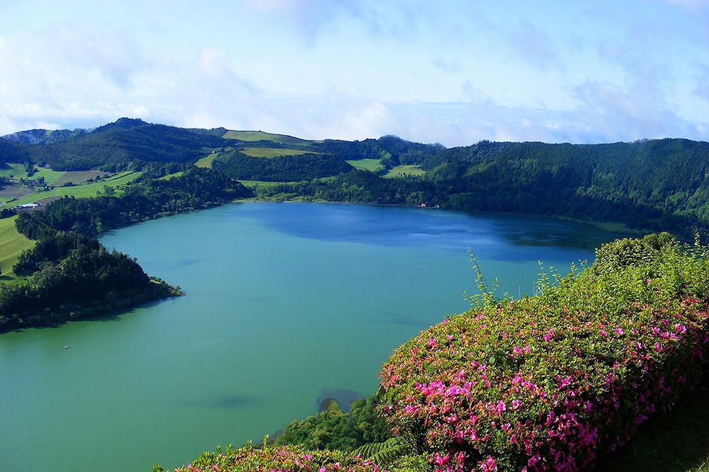 Carte Postale Ancienne – Sao Miguel, Lac Furnas – Açores (Portugal, Vers 1900-1919)