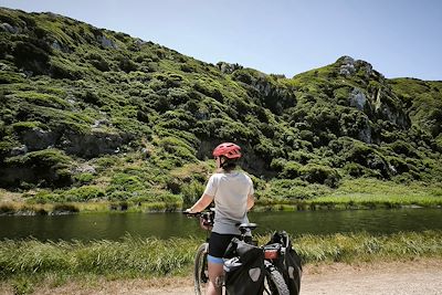 © Anaïs Tarigan Travers - Vélo entre Obidos et Porto Novo - Portugal Vélo entre Obidos et Porto Novo - Portugal