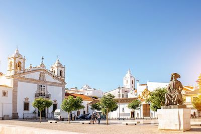 Église de Santa Maria dans la vieille ville - Lagos - Région de l'Algarve - Portugal