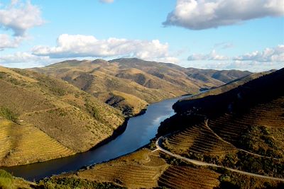 © Lionel Kafcsak - Vignobles en terrasses dans la vallée du Douro - Haut-Douro - Portugal Vignobles en terrasses dans la vallée du Douro - Haut-Douro - Portugal
