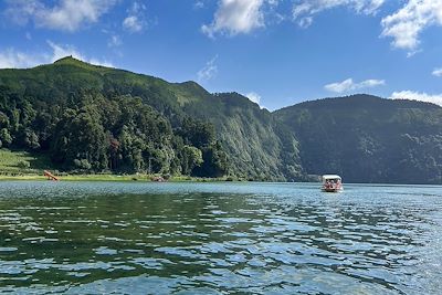 Vue sur le lac de Sete Cidades - Ile de São Miguel - Açores - Portugal