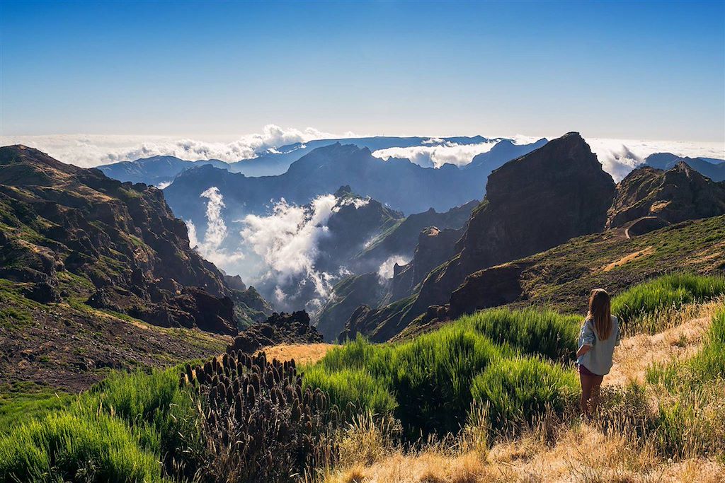 Image Randonnée En Liberté À Madére - Le Pico Ruivo Et Arieero - Les Sommets De Madére - Santana