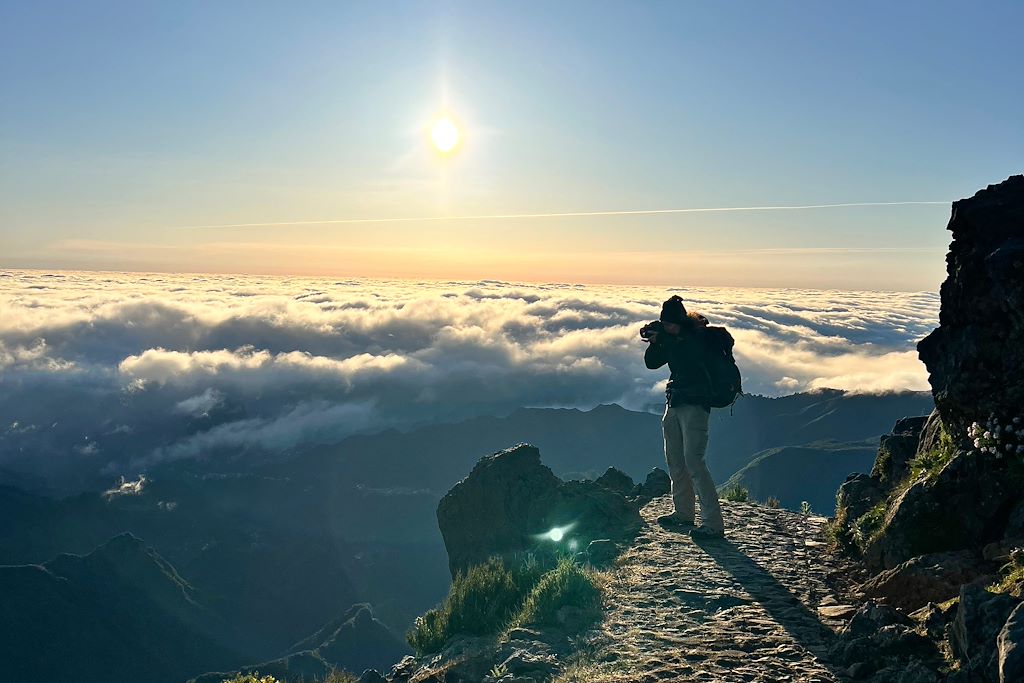 Image Trek Sur Les Sommets De Madére - Randonnée Sur Les Picos - Pico Ruivo