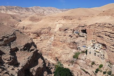 Monastère Saint George - Wadi Quelt - Palestine