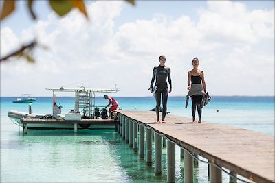 retour de snorkeling