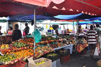 Le marché de Saint-Paul - La Réunion