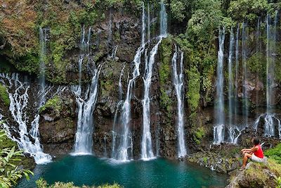 Cascade - Rivière Langevin - Ile de la Réunion