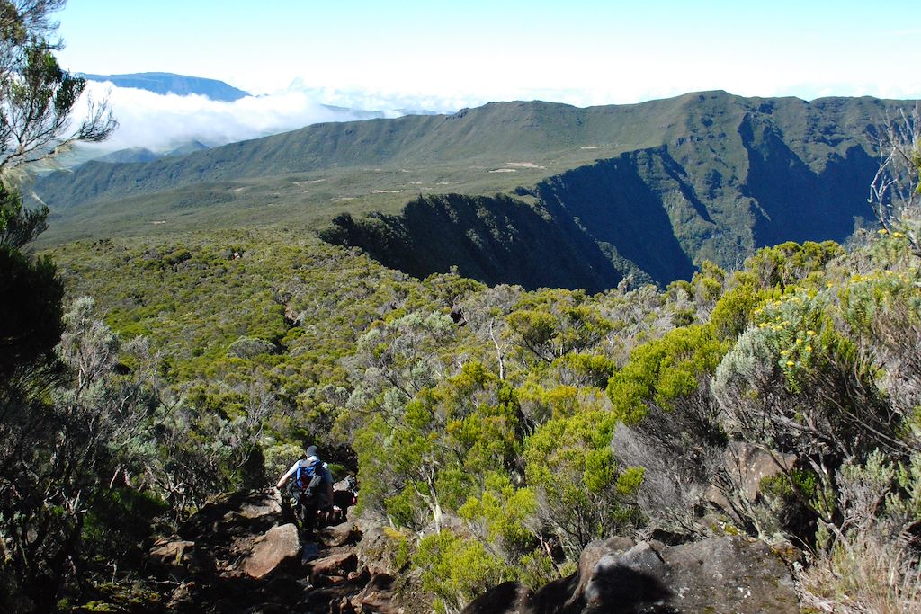 Image Découverte île de la Réunion – Tunnel de lave Réunion – Randonnée Mafate