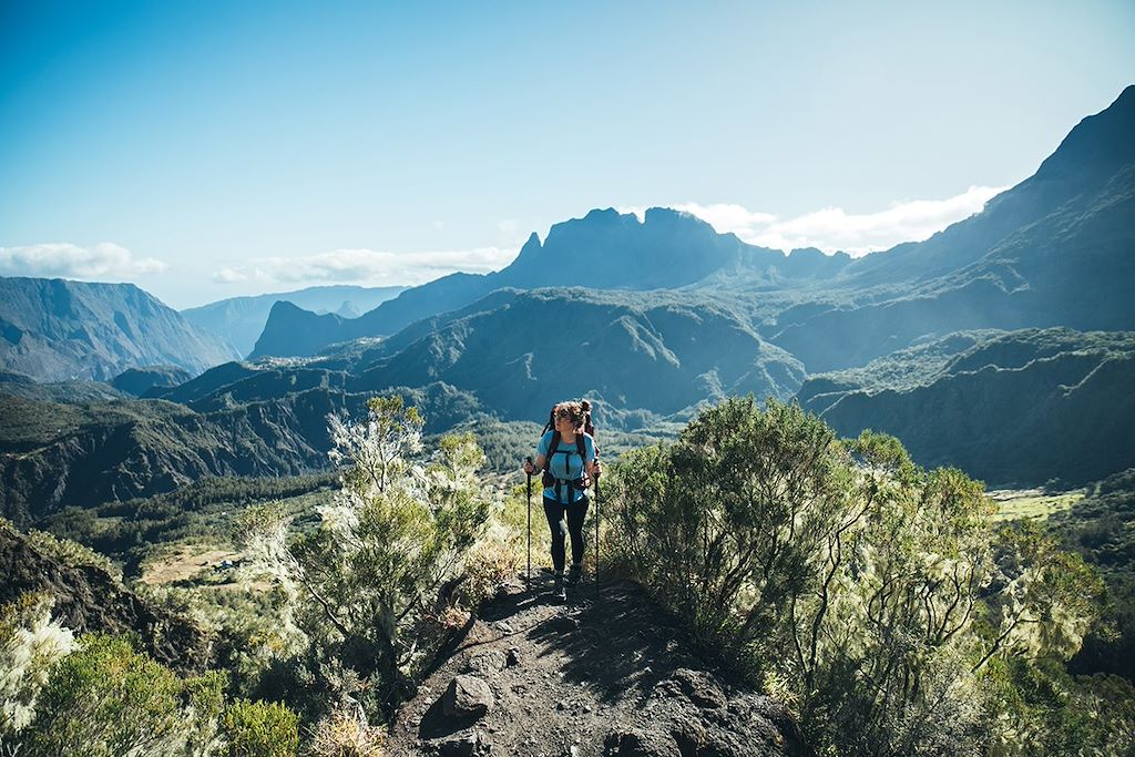 Image Evasion sur les sentiers de La Réunion
