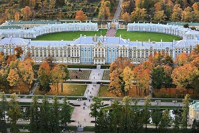 Palais Catherine - Pouchkine - Région de Saint-Pétersbourg - Russie