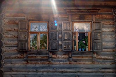 Musée - Architecture en bois - Souzdal - Russie