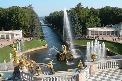 Grand palais Peterhof - Russie