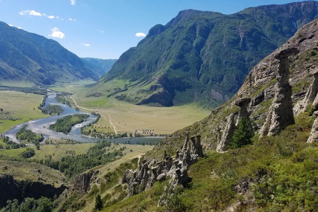 Voyage à pied : Peuple et montagnes de l\'Altaï russe