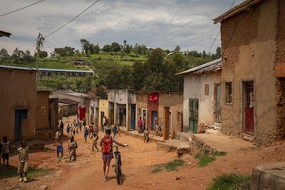 Traversée d'un village