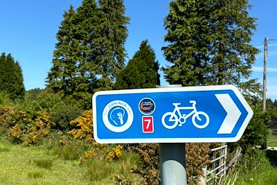 © Lili Marsan - La National Cycle Route 7 - Ecosse - Royaume-Uni La National Cycle Route 7 - Ecosse - Royaume-Uni