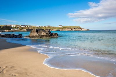 Plage sur l'ile de Lewis - Ecosse