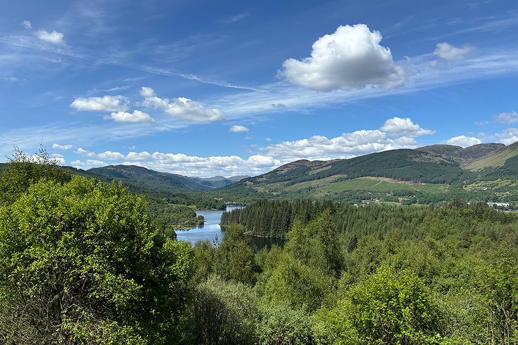 Image Voyage vélo Écosse - Perthshire - circuit Gravel