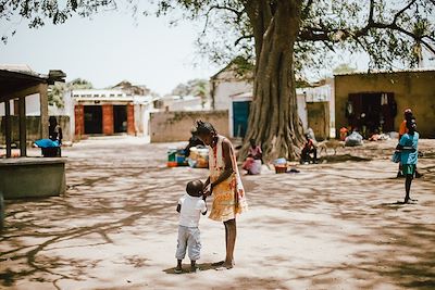 Place du village - Mar Lodj - Sénégal
