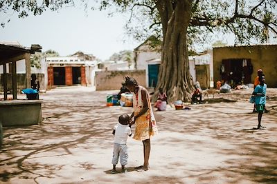 Place du village - Mar Lodj - Sénégal