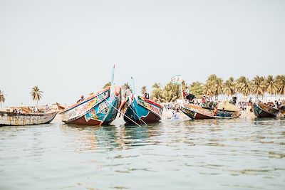 Marché aux poissons - Djiffer - Sénégal