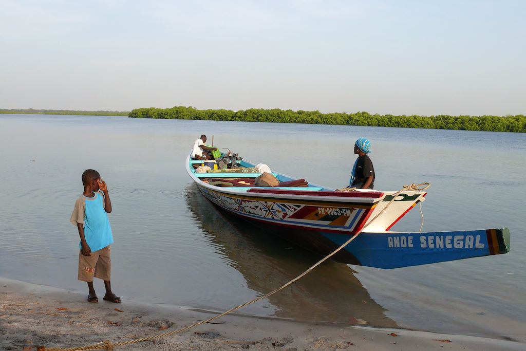 Image Senegal en famille - Delta du Saloum - Pirogue Sénégal