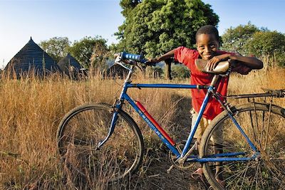 Rencontre à vélo - Sénégal