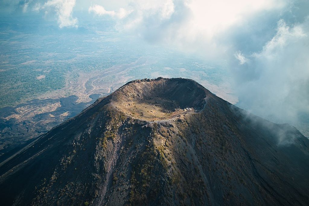 Image Ascension Volcan - Route des fleurs - Volcan Ilamatepec