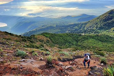 Ascension du volcan Ilamatepec - Salvador