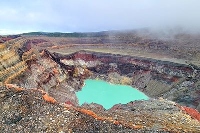 Cratère du volcan Ilamatepec - Salvador