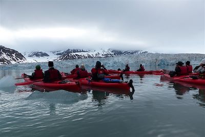 Kayak de mer - Spitzberg - Norvège