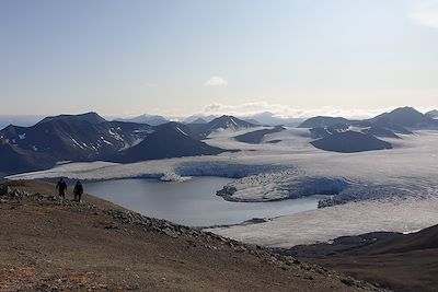 © Laurent Corson - Vue sur les glaciers - Spitzberg Vue sur les glaciers - Spitzberg