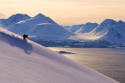 Voyage Neige Spitzberg