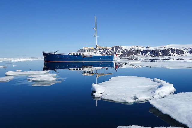 Voyage Cap sur les glaces du Spitzberg