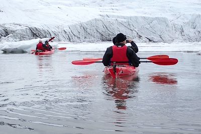 © Philippe Kunert  - Kayak - Spitzberg - Norvège Kayak - Spitzberg - Norvège