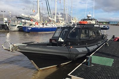 Notre bateau pour les transferts - Spitzberg - Norvège