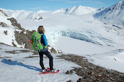 Randonnée en raquettes au Spitzberg - Norvège