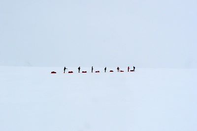 Ski à pulka au Spitzberg - Norvège