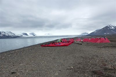 Kayak de mer - Spitzberg - Norvège
