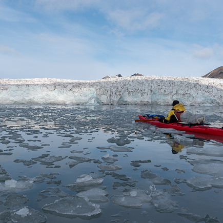 Kayak et canoë Spitzberg