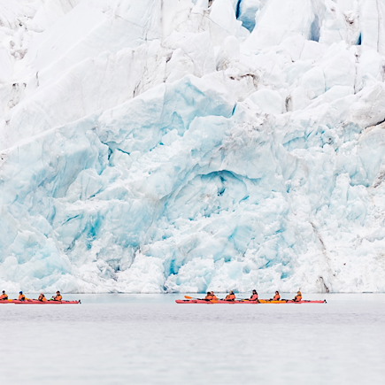 Kayak et canoë Spitzberg