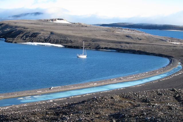 Image 80° de latitude Nord : objectif le fjord Murchison